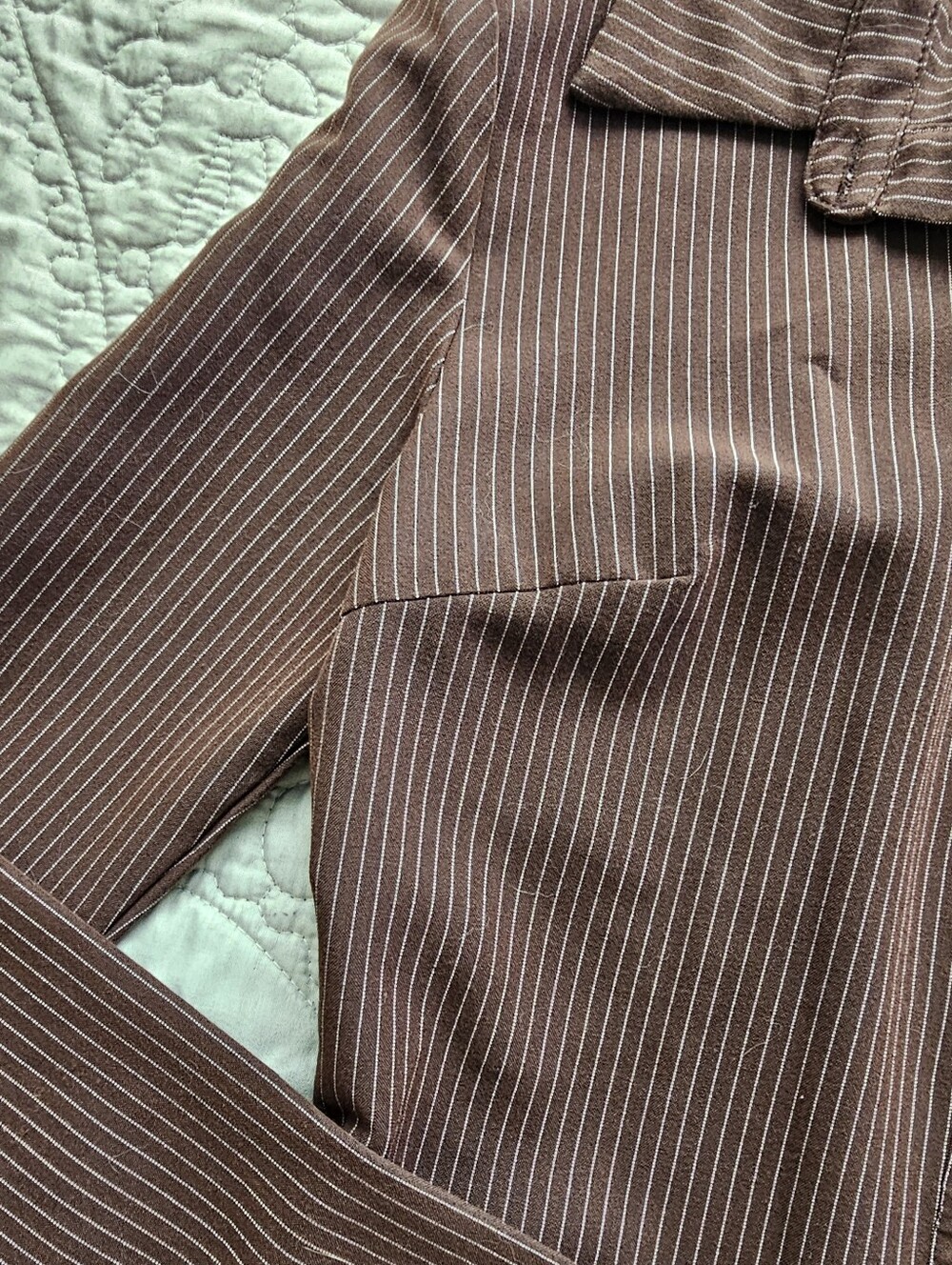 Princess Polly Pinstripe Button-Up Shirt - Picture 3 of 4
